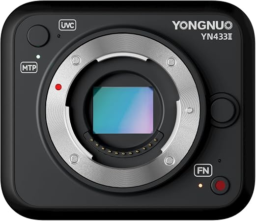 YONGNUO YN433 II 4K Live Steaming Camera, M43 Interchangeable Lens