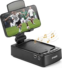 Gifts for Men Women, Phone Stand with Bluetooth Speaker BT5.3, Gifts for Him Dad Who have everything, Phone Holder with Wireless Speaker for iPhone/Android/Tablet, Tech Gadgets,Birthday Gifts for Men - Image 1