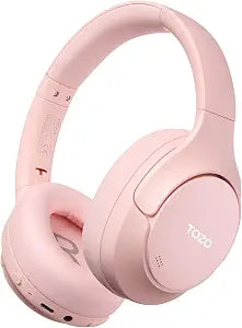 TOZO HT3 Hybrid Noise Cancelling Wireless Headphones, 90H Over Ear Headset