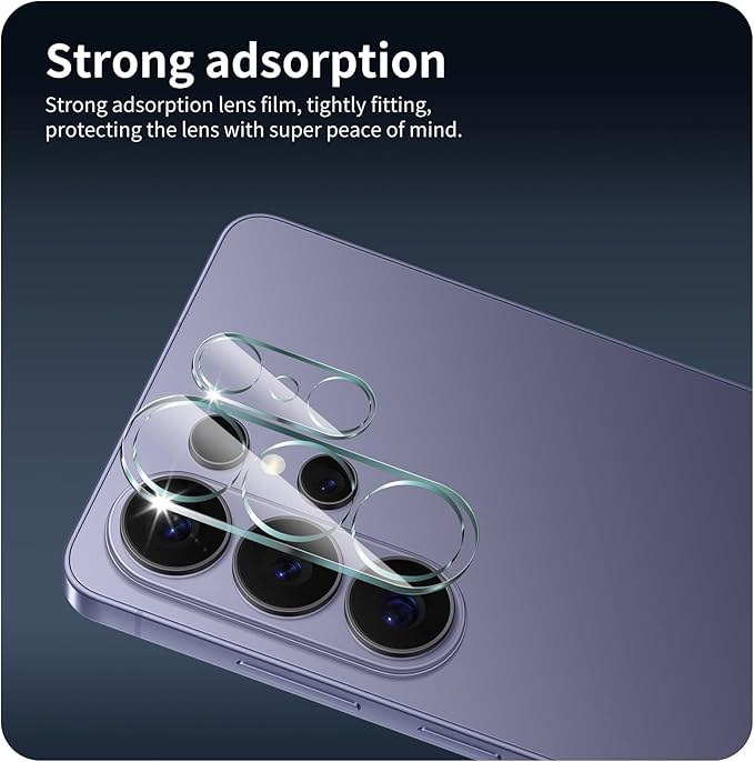 4-Pack Camera Lens Protector for Samsung Galaxy S26 Ultra, 9H Tempered Glass Camera Cover Screen Protector Accessories, HD Clarity, Anti-scratch, Bubble Free, Shockproof Full Protective