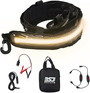 12V 4ft White/Amber Dimmable LED Camping Light Flexible Strip with 140 SMD 2835 LED Chips,Waterproof IP67 with Mounting Jacket Multi-Functional Use for Car Tent, Camper and Motorhome (Amber and White)