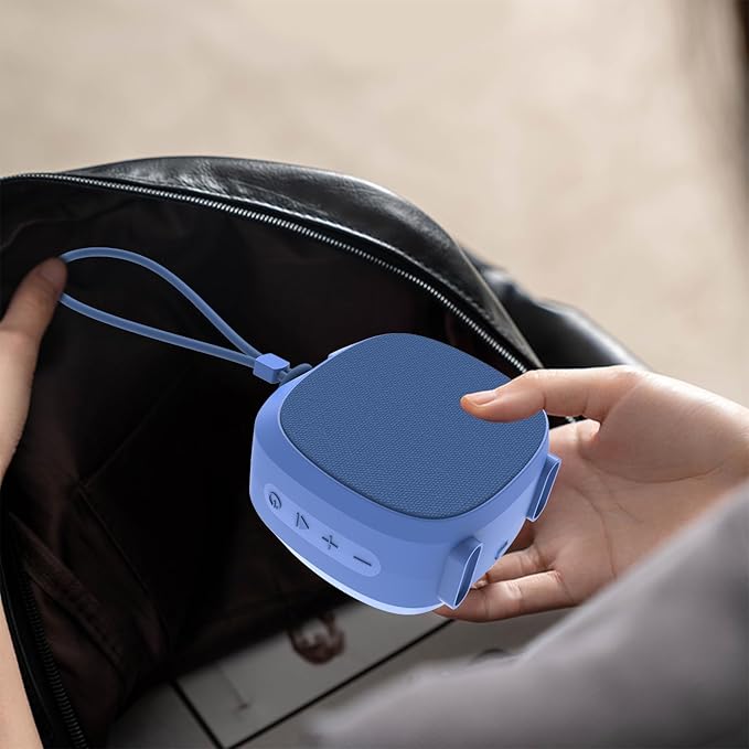 Portable Bluetooth Speakers, RGB Lights TWS Speakers，Wireless IPX5 Waterproof Mini Speaker with Loud Stereo Sound,15 Hours Playtime, Rechargeable Battery.