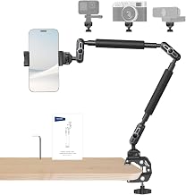 NEEWER 22" Magic Arm with Desk C Clamp, Overhead Camera Mount, UA057 - Image 1