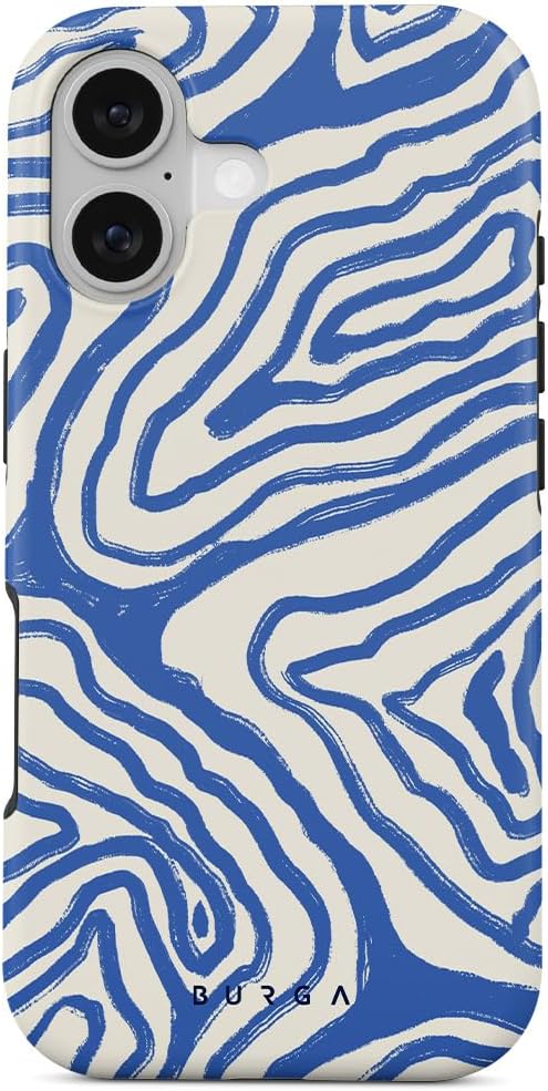 BURGA Phone Case for iPhone 17 - Cute, Trendy, Aesthetic, Pattern Phone Cover, Hard Shell Protection - fits Apple iPhone 17 Case for Women and Men
