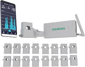 SIEMENS Inhab Smart Home Energy Monitor with 16-50Amp Circuit Level Sensors and 2-200Amp Main Sensors for Real Time Electricity Monitoring and Metering - Image 1