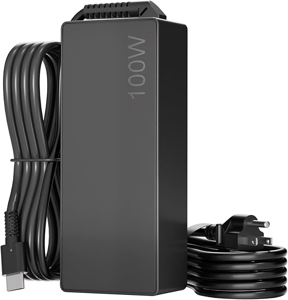 Universal 100W USB-C Laptop Charger Compatible with Lenovo, Acer, HP, Dell, MacBook, ASUS, Samsung, Google and More Type-C Computers, PD 3.0 Fast Charging Power Cord AC Adapter