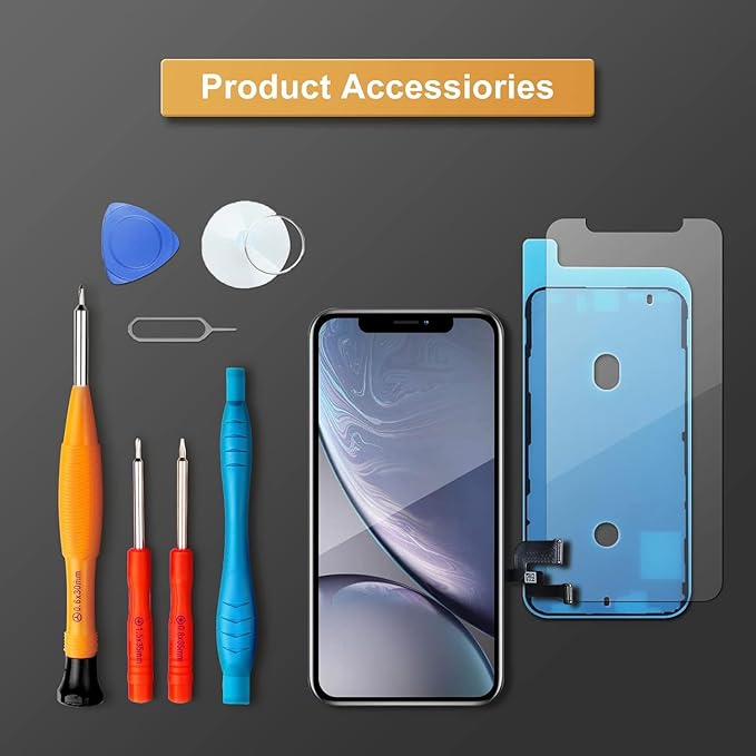 LL TRADER Screen Replacement for iPhone Xs MAX 6.5" LCD Retina Display Replacement Touch Screen Digitiser with Repair Tool Kits 2025 New for USA