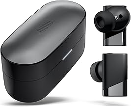 Status Pro X Wireless Earbuds, Triple Speaker Driver, Hi-Res Audio with LDAC, 52dB ANC, 6 Beamforming Mics with VoiceLoom AI for Clearest Calls (Black Alloy) - Image 1