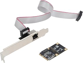 2.5G Ethernet Card, Mini PCI-E Network Adapter with Realtek RTL8125B, 10/100/1000/2500Mbps RJ45 LAN Controller, Support Windows/Linux for Desktop PC NAS - Image 1