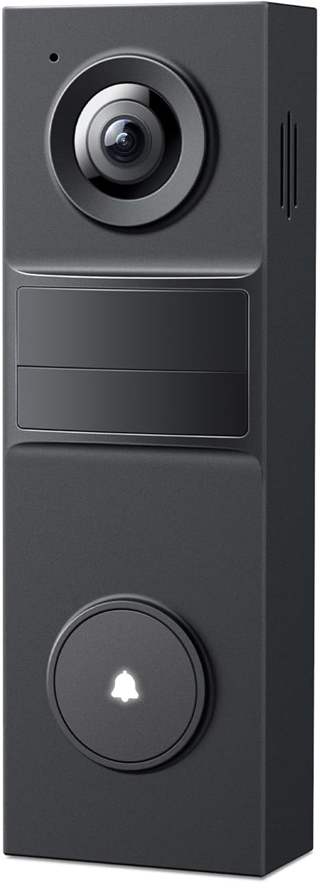 Tapo 2K Wireless Smart Video Doorbell, D205, 160° Ultra-Wide View