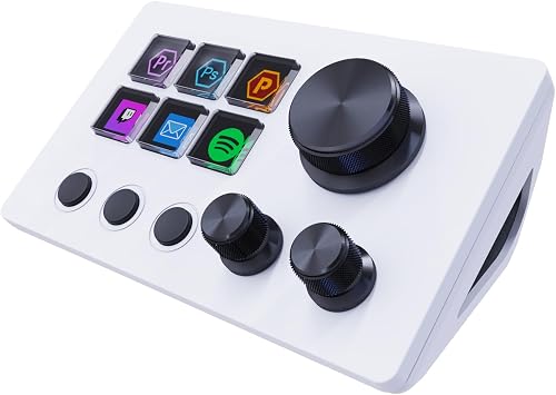 ActionRing Stream Controller Deck,Macro Keypad,Gaming Shortcut Keyboard
