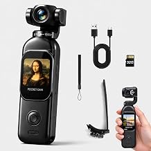 JETO 1080P Vlogging Camera with Rotating Lens, WiFi App Control - Image 1