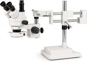 Trinocular Stereo Zoom Microscope 3.5X-90X, Dbl-Arm Boom - Image 1