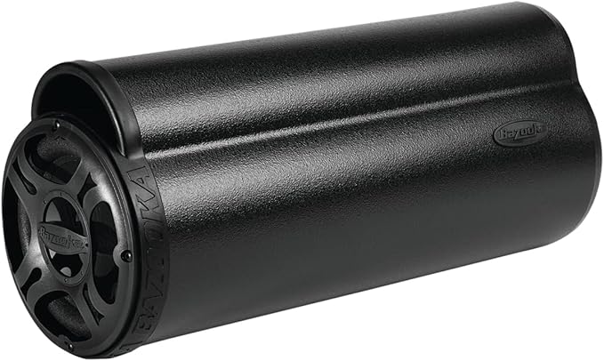 Bazooka BTA6100 BT Series 6-Inch 100-Watt Amplified Tube Subwoofer