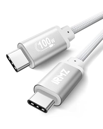 Long USB C to USB C Cable 15ft, 5A Fast Charging 100W, USBC Charger Cord