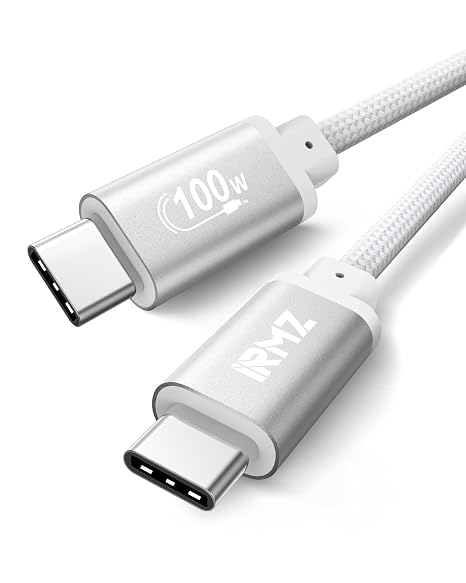 Long USB C to USB C Cable 15ft, 5A Fast Charging 100W, USBC Charger Cord