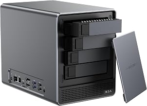 ACEMAGIC NAS Mini PC N3A 4-Bay Desktop Network Attached Storage Home - Image 1
