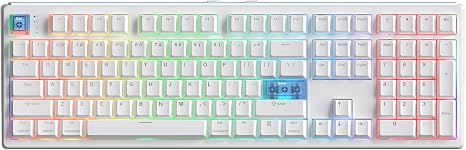 EPOMAKER HE108 Wireless Gaming Keyboard, 8K Polling & 10000mAh, SOCD & DKS