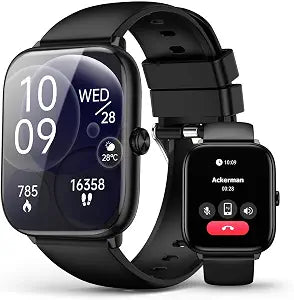 EarlySincere Premium Smart Watch Men, 2.06" HD AMOLED AOD Answer/Make Call