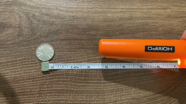 Metal Detector Pinpointer - Fully Waterproof Handheld Pin Pointer Wand, High Accuracy Professional Search Treasure Pinpointing Finder Probe