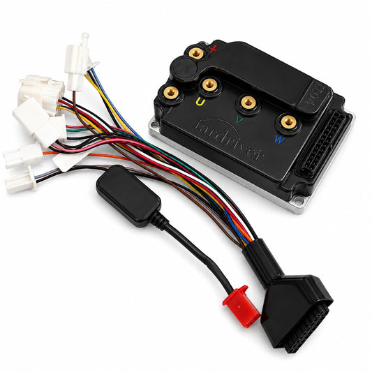 Fardriver Mini 12 Controller,ND7230,72 Volt BLDC Programmable E Bike Controller,Electric Bike Parts