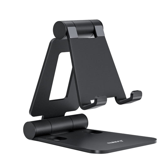 Nulaxy Full Aluminum Dual Folding Cell Phone Stand f | Phone Accessori - Image 1