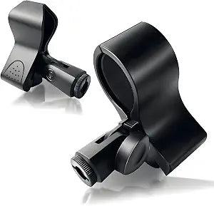 2 Pack Microphone Clips, Durable and Adjustable Mic Clip for Stand, Compatible with Large Diameter Mics for Stage, Church, Studio