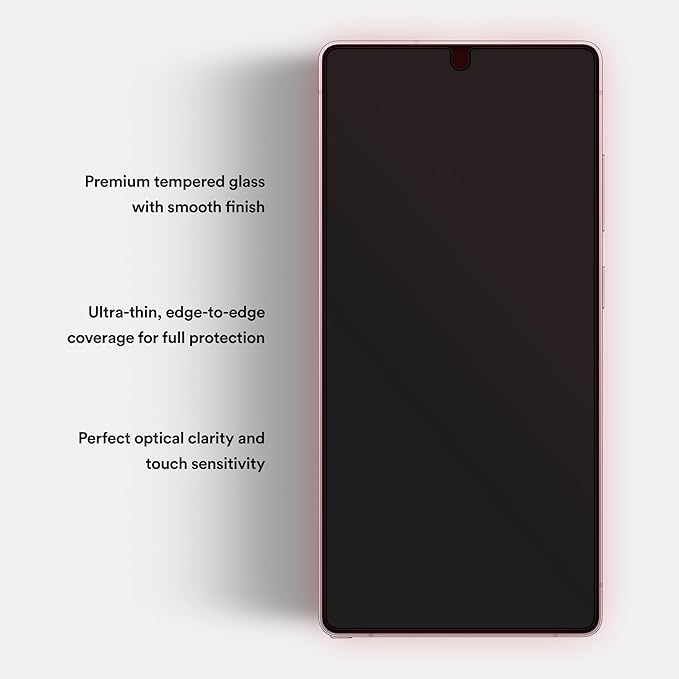 BodyGuardz Red Light Converter Screen Protector – Passive Red Light Therapy for Face - Promotes Better Sleep, Healthier Skin, Reduced Eye Strain – 9H Tempered Glass, Easy Install (Galaxy S26 Ultra)