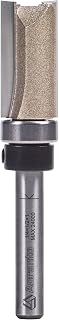 Top Bearing Flush Trim Router Bits 1/4" Shank, 1/2" Cut Diameter, 1" Cut Length, Useful for Template/Pattern Routing of Parts, Joints, Internal Cuts - Image 1