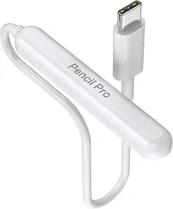 Magnetic Wireless Charger with Cable Compatible for Apple Pencil Pro Only, Convenient Charging Stand with LED Charging Indicator for Pencil Pro Latest Model