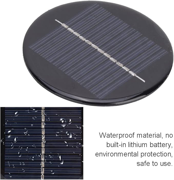 Solar Panel, Portable Lightweight 4PCS Solar Charger Set for Camping Hiking RV Travel Emergency Power Outdoor Enthusiasts