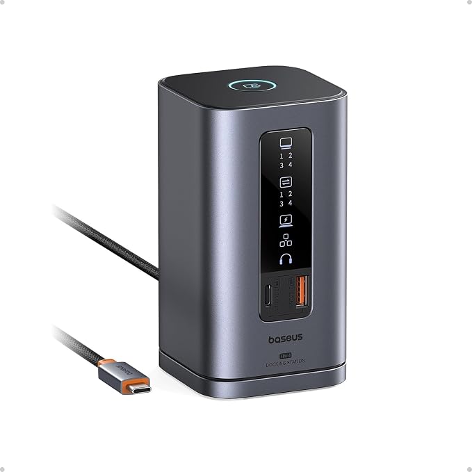 Baseus Spacemate Docking Station 11-in-1 with Triple Display for Windows - Image 8