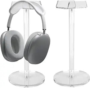 Acrylic Desktop Headphone Holder, Countertop Accessories Stand,Universal for All Music Gaming Headsets 1 Pack(DP015)