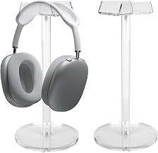 Acrylic Desktop Headphone Holder, Countertop Accessories Stand,Universal for All Music Gaming Headsets 1 Pack(DP015) - Image 1