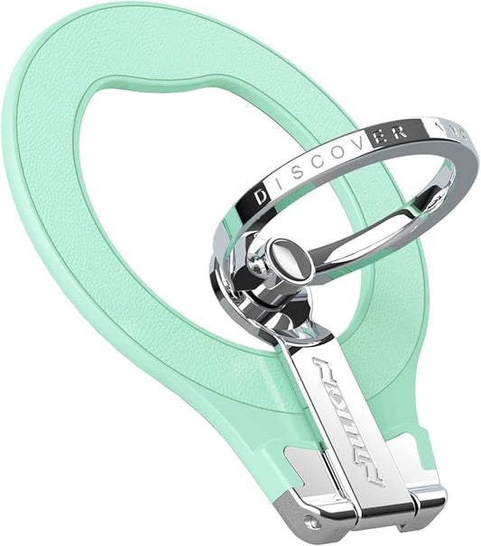 Nillkin Phone Grip Mint Green, (SnapGrip) Metal Phone Ring Holder Stand, Adjustable Kickstand, Phone Gripper for Back of Phone S22 Ultra, S22 for iPhone 13, 13 Pro, 13 Mini, XS,11,Pixel 6