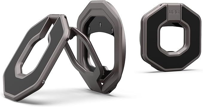 URBAN ARMOR GEAR UAG Designed for Samsung Galaxy Z Fold 7 Movue Case Bundle with Mag2 Magnetic Ring Stand, Ice