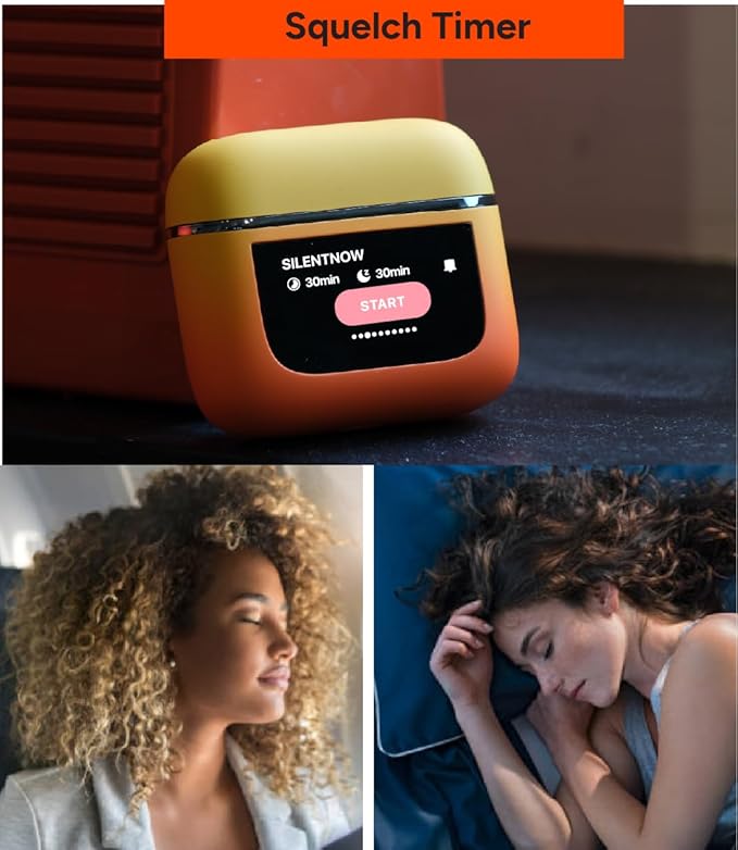 Touchbuds (2025 Edition) – True Wireless Earbuds with MP3 Player, ANC 32dB, AI-ENC Quad Mics, 40H Playtime, Bluetooth 5.4, Touch Controls, Sleep Mode & Find My Buds – Ultimate Sound & Comfort