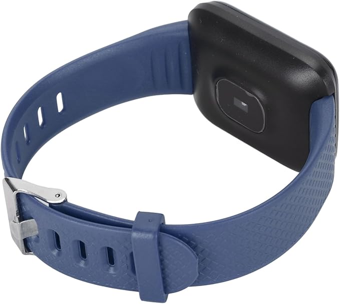 ASHATA Smart inch Fitness Tracker Watch, Sleep Tracker, Pedometer, IP68 Multiple Sports Modes, Smartwatch for Android for iOS (Blue)
