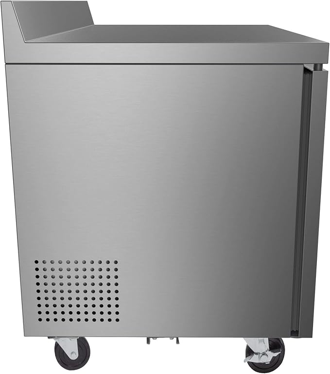 KoolMore FWT-2D-12C Commercial, Freezer Double Door, Stainless Steel