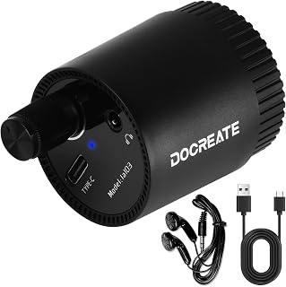 Water Leak Detector Tool, Professional Underground Water Leak Detectors for Home, 13000X Sound Amplification Probe Sensor, Leak Detection Test Kit with Headphone, Indoor & Outdoor Use