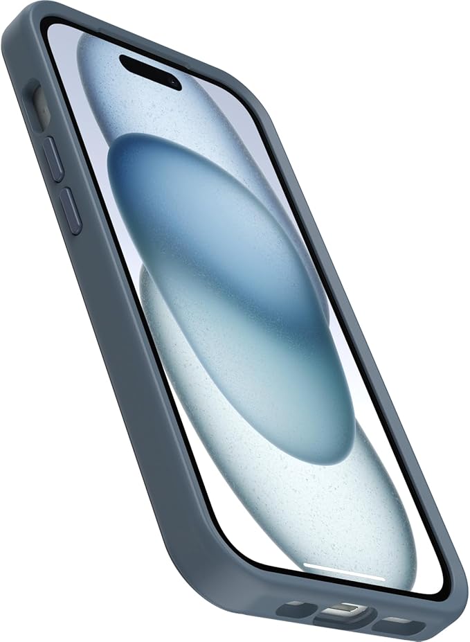 OtterBox iPhone 16e, 15, 14, & 13 Symmetry Series Case - BLUETIFUL (Blue), Snaps to MagSafe, Ultra-Sleek, Raised Edges Protect Camera & Screen