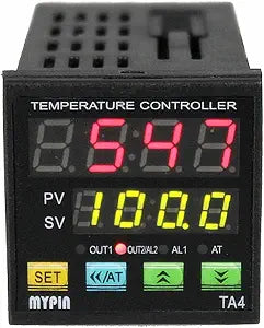 AGPtek® Universal Digital PID Temperature Controller RNR Control Out Dual display For Fahrenheit(F) and Celsius(C)