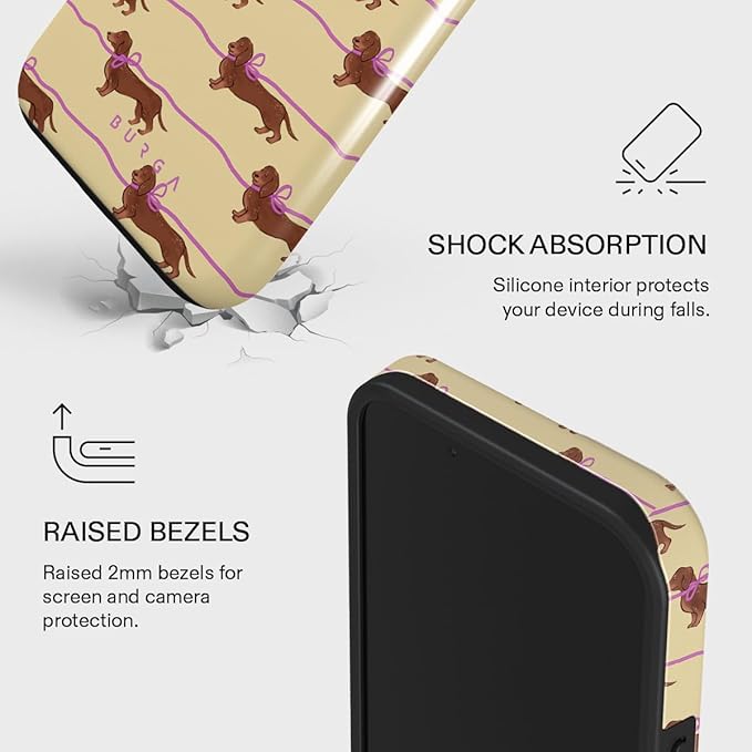 BURGA Phone Case for iPhone 14 - Cute, Trendy, Aesthetic, Pattern Phone Cover, Hard Shell Protection - fits Apple iPhone 14 Case for Women and Men