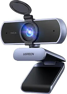 UGREEN 2K Webcam for PC Ultra HD 1080P Computer Webcam with Microphone - Image 1