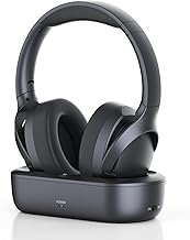 ANSTEN Wireless Headphones for TV Watching with Digital Optical RCA AUX 3.5 MM Transmitter Charging Dock - Image 1