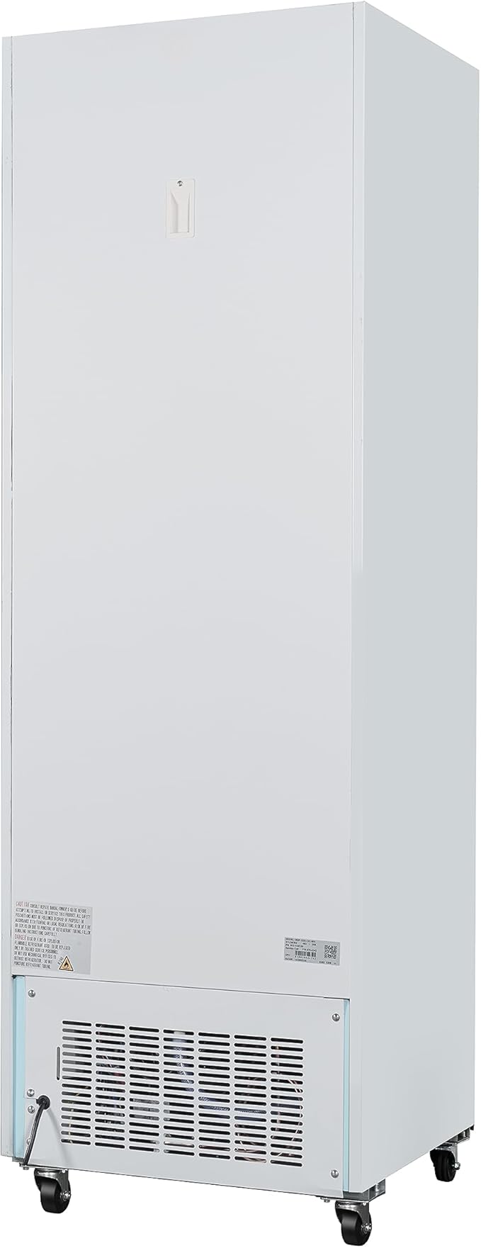 KoolMore MDF-1GD-13C-WH 27 in. Commercial One Glass Door Display Upright Freezer Merchandiser in White 13 Cu. Ft