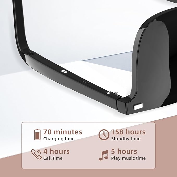 Smart Glasses for Men Women, Bluetooth-Audio Glasses with Clear Blue Light Glasses & UV400 Polarised Magnetic Lenses, Auto On/Off, Call/Music, Unisex Intelligent Sunglasses for Cycling Driving (G05)