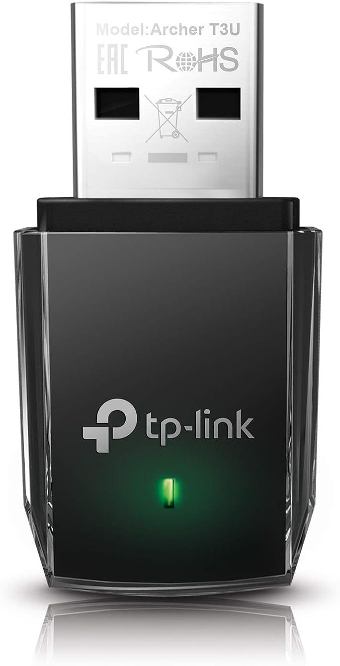 TP-Link AC1300 USB WiFi Adapter for Desktop PC 2.4/5G Dual Band WiFi Dongle