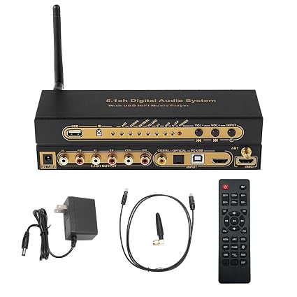 5.1CH Digital Sound Decoder for Home Theater System