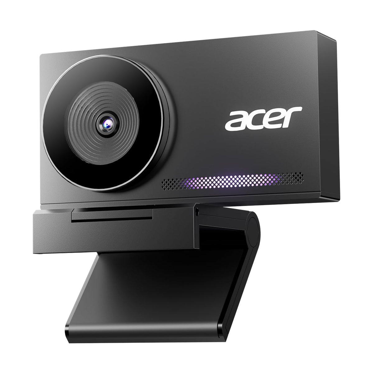 Acer 4K Webcam for PC/Mac with All-Metal Unibody Sculpted, Sony 1/2" Sensor, PDAF, 2 Noise Reduction Mics, Privacy Cover, Lightweight, Fast Cooling, Streaming Camera for Live Meeting Commerce Gaming